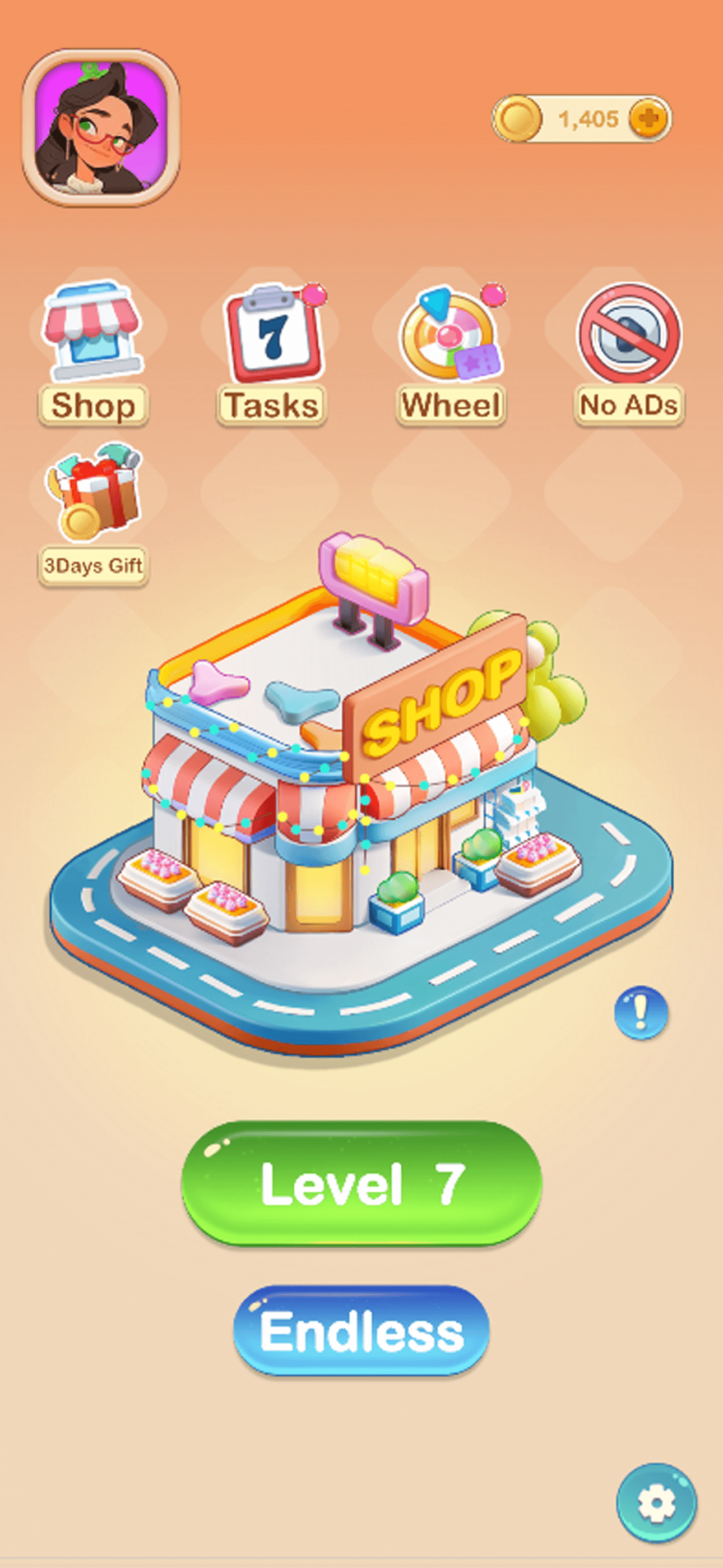 Game Screenshot - Level 1